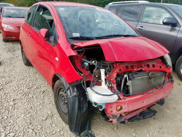 JTDJT923685148580 - 2008 TOYOTA YARIS RED photo 1