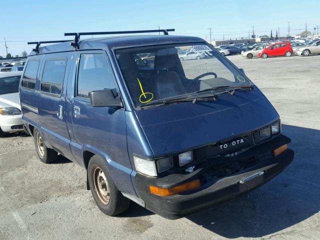 JT4YR28V7H5044757 - 1987 TOYOTA VAN WAGON BLUE photo 1