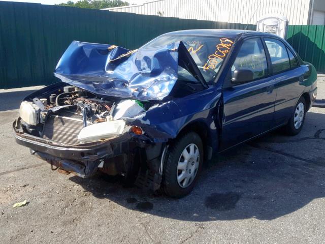 JA3AY26A8XU029188 - 1999 MITSUBISHI MIRAGE DE BLUE photo 2