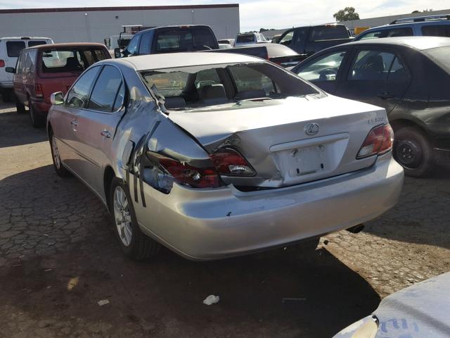 JTHBF30G825019079 - 2002 LEXUS ES 300 SILVER photo 3