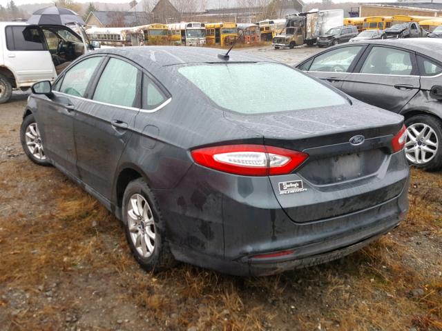 1FA6P0G75G5108531 - 2016 FORD FUSION S GREEN photo 3