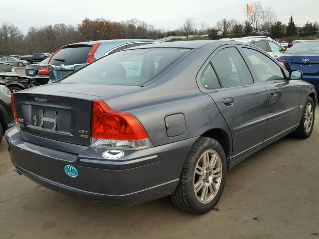 YV1RH592962515507 - 2006 VOLVO S60 2.5T GRAY photo 4