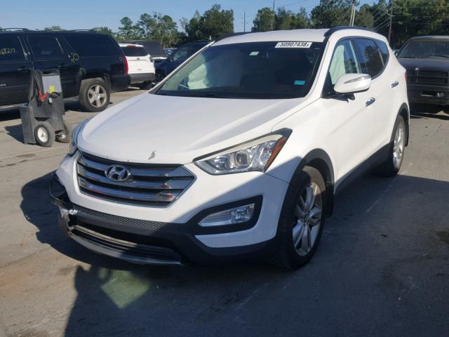 5XYZU3LA0DG098187 - 2013 HYUNDAI SANTA FE S WHITE photo 2