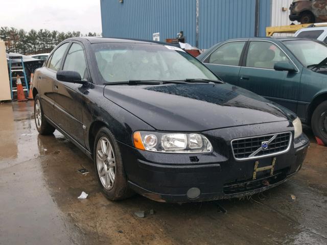 YV1RH592562502561 - 2006 VOLVO S60 2.5T BLACK photo 1