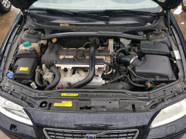 YV1RH592562502561 - 2006 VOLVO S60 2.5T BLACK photo 7