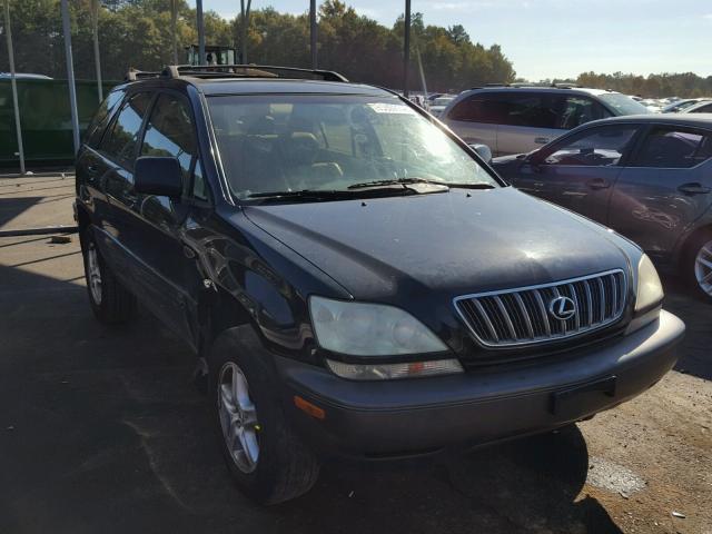 JTJGF10U320129047 - 2002 LEXUS RX 300 BLACK photo 1