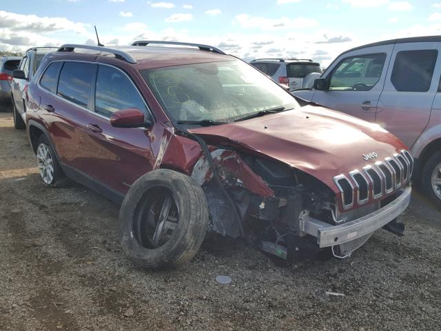 1C4PJLCBXHW652742 - 2017 JEEP CHEROKEE L RED photo 1