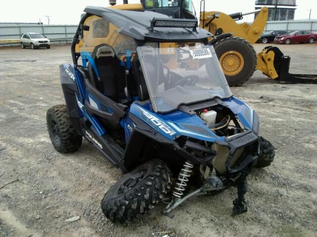 3NSVBE874GH103774 - 2016 POLARIS RZR S 900 BLUE photo 1