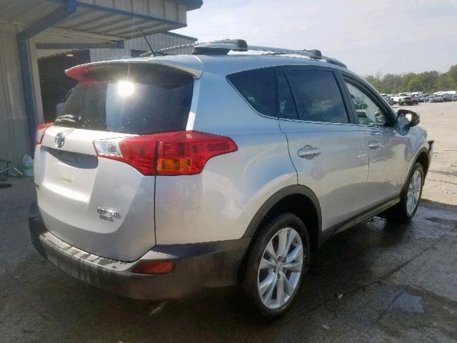 2T3DFREV0FW366778 - 2015 TOYOTA RAV4 LIMIT SILVER photo 4