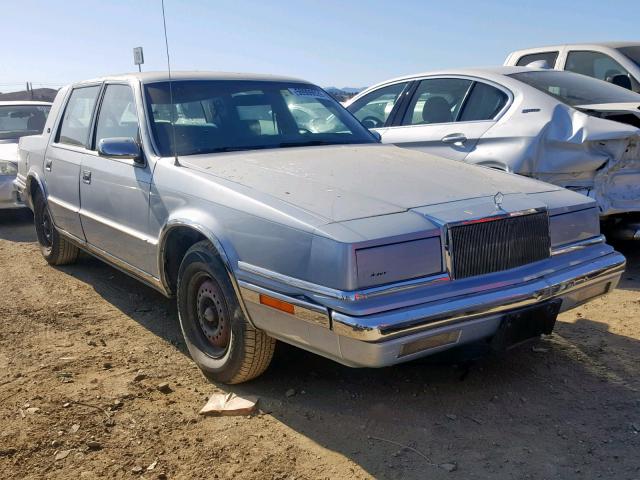 1C3XC66R5MD116425 - 1991 CHRYSLER NEW YORKER BLUE photo 1