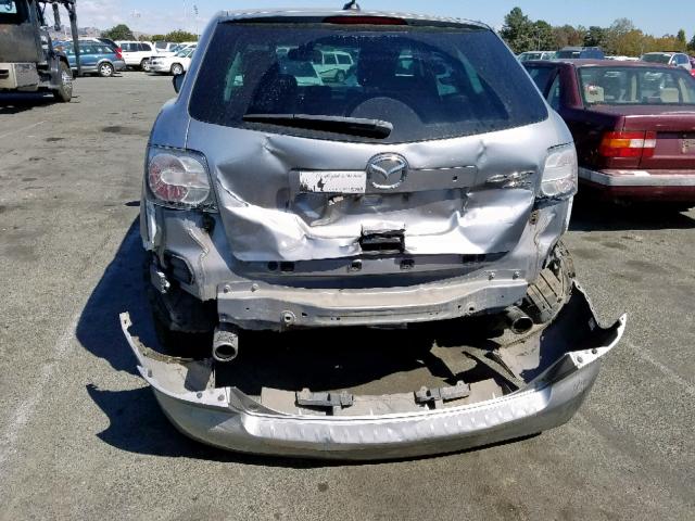 JM3ER4DLXB0400889 - 2011 MAZDA CX-7 GRAY photo 9