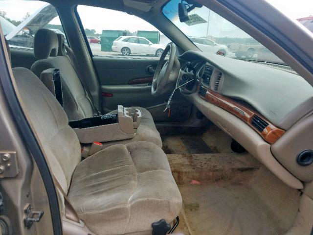 1G4HP54K2Y4266143 - 2000 BUICK LESABRE CU GOLD photo 5