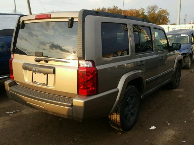 1J8HH48K96C136619 - 2006 JEEP COMMANDER BROWN photo 4