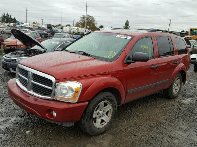 1D8HB48216F171289 - 2006 DODGE DURANGO SL RED photo 2