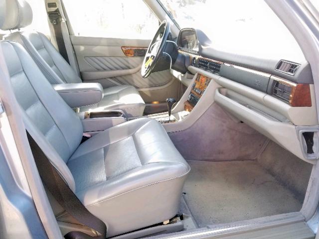 WDBCA39E8LA552448 - 1990 MERCEDES-BENZ 560 SEL BLUE photo 5