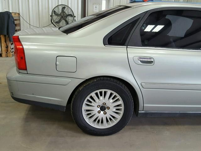 YV1TS92D741362123 - 2004 VOLVO S80 SILVER photo 10