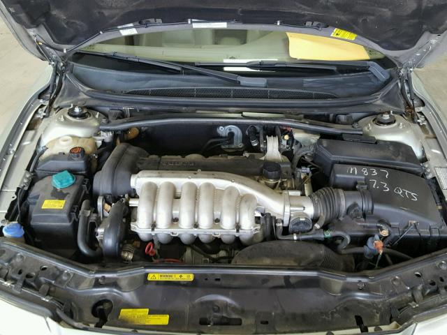 YV1TS92D741362123 - 2004 VOLVO S80 SILVER photo 7