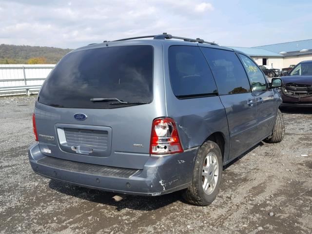 2FMDA52224BA80024 - 2004 FORD FREESTAR S BLUE photo 4