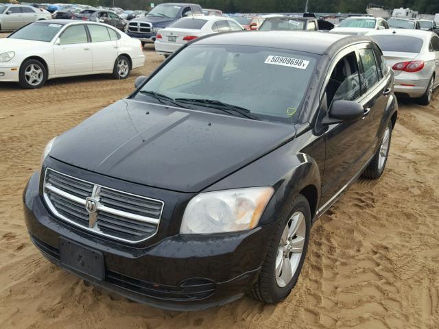 1B3CB4HA8AD664733 - 2010 DODGE CALIBER SX BLACK photo 2