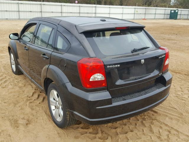 1B3CB4HA8AD664733 - 2010 DODGE CALIBER SX BLACK photo 3