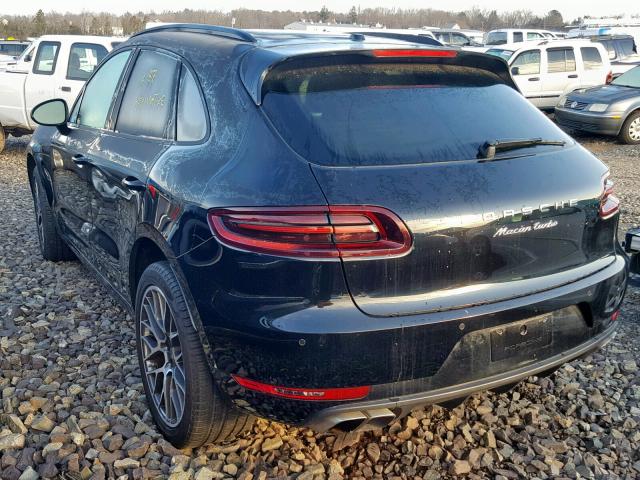 WP1AF2A53HLB60813 - 2017 PORSCHE MACAN TURB BLACK photo 3