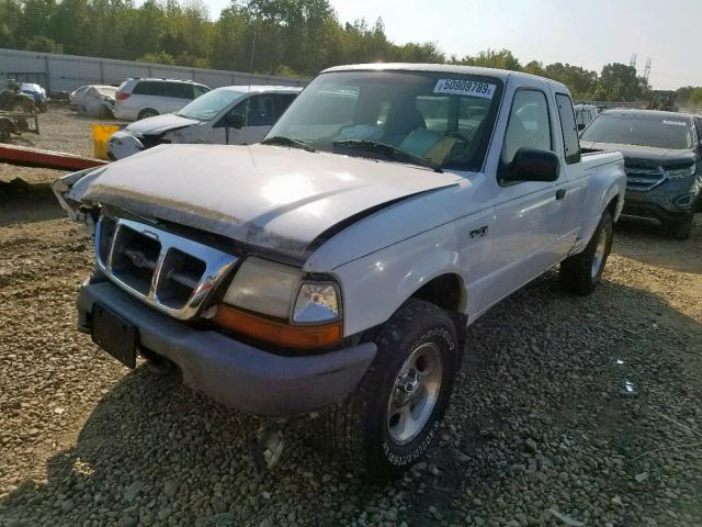 1FTZR15V5XTA72621 - 1999 FORD RANGER SUP WHITE photo 2