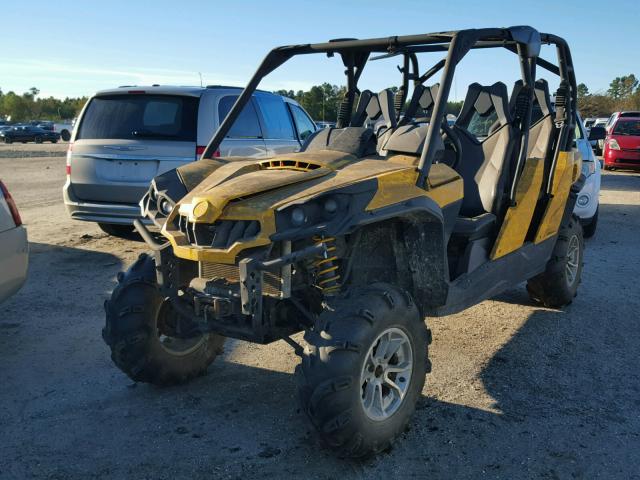 3JBKCAP2XFJ000630 - 2015 CAN-AM COMMANDER YELLOW photo 2