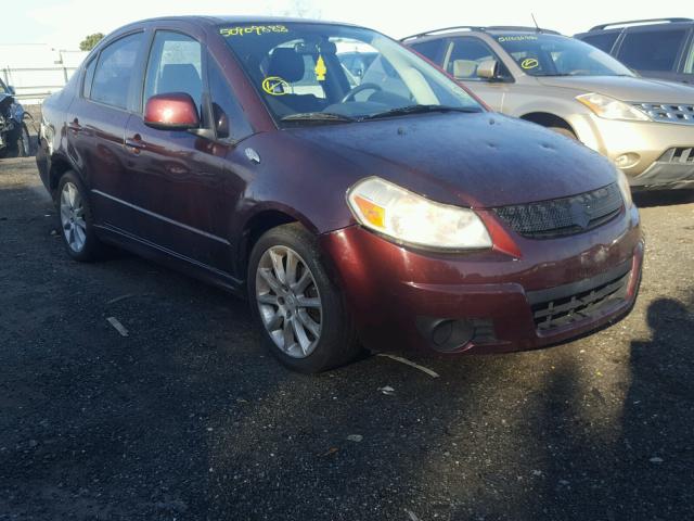 JS2YC414885102315 - 2008 SUZUKI SX4 MAROON photo 1