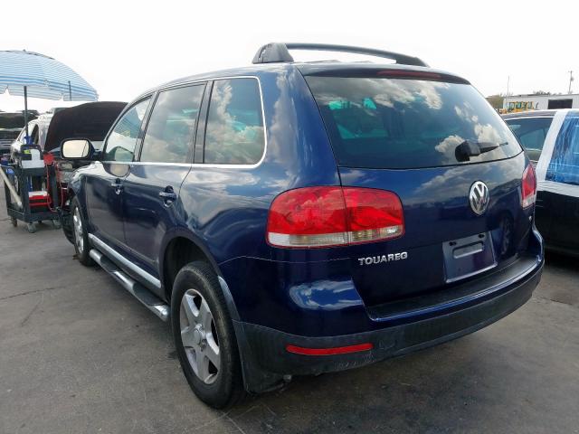 WVGBC67LX4D016896 - 2004 VOLKSWAGEN TOUAREG 3. BLUE photo 3