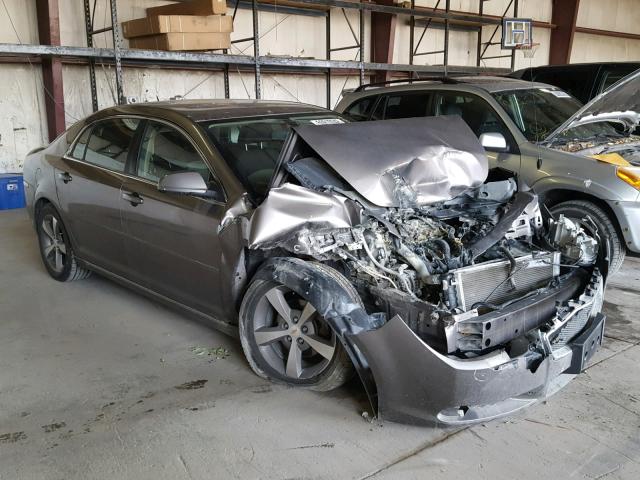 1G1ZC5EU1BF364606 - 2011 CHEVROLET MALIBU 1LT GRAY photo 1