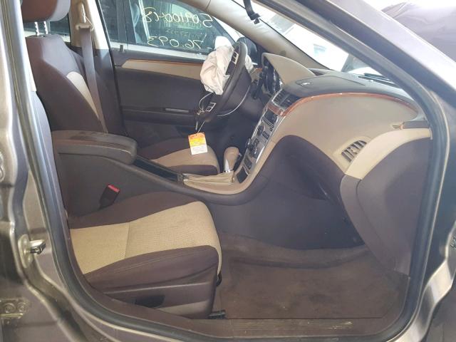 1G1ZC5EU1BF364606 - 2011 CHEVROLET MALIBU 1LT GRAY photo 5