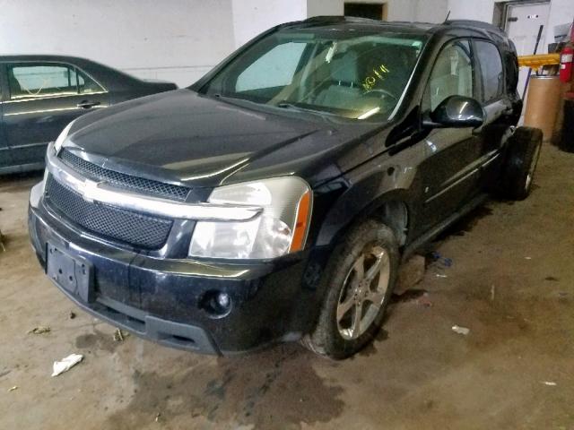 2CNDL63F176045084 - 2007 CHEVROLET EQUINOX LT BLACK photo 2