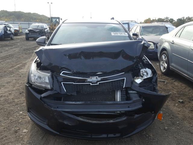 1G1PC5SH5B7243070 - 2011 CHEVROLET CRUZE LS BLACK photo 9