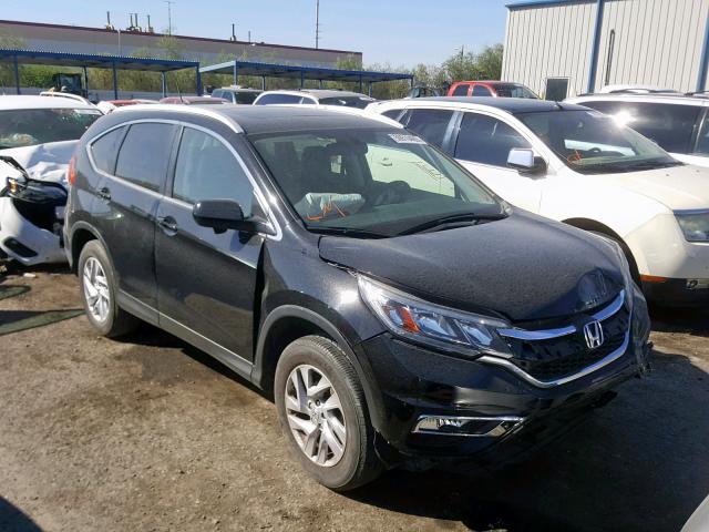 2HKRM4H74FH639871 - 2015 HONDA CR-V EXL BLACK photo 1