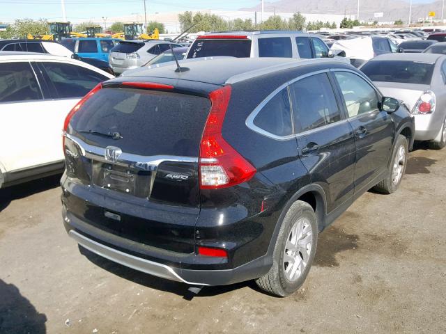 2HKRM4H74FH639871 - 2015 HONDA CR-V EXL BLACK photo 4