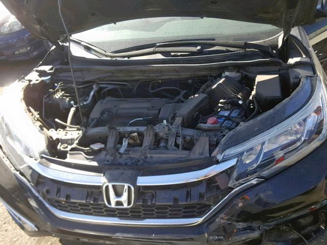 2HKRM4H74FH639871 - 2015 HONDA CR-V EXL BLACK photo 7