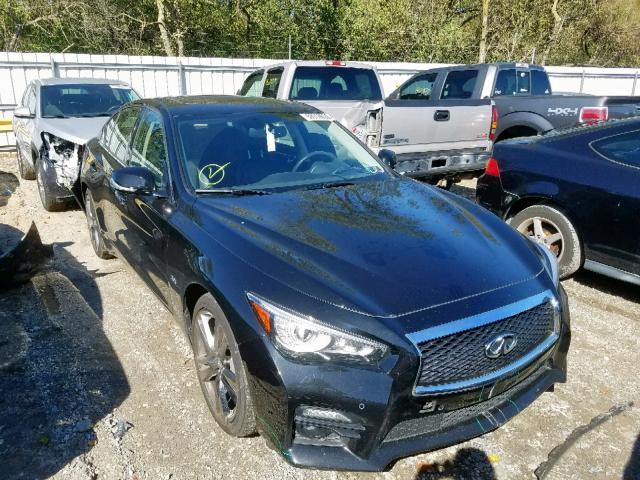 JN1EV7AR5HM837007 - 2017 INFINITI Q50 PREMIU BLACK photo 1