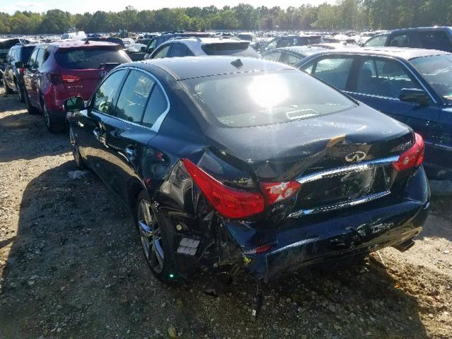 JN1EV7AR5HM837007 - 2017 INFINITI Q50 PREMIU BLACK photo 3