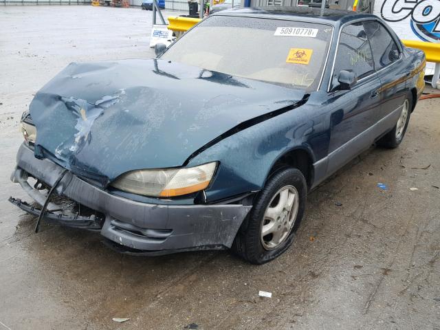 JT8BF12G8T0166955 - 1996 LEXUS ES 300 GREEN photo 2