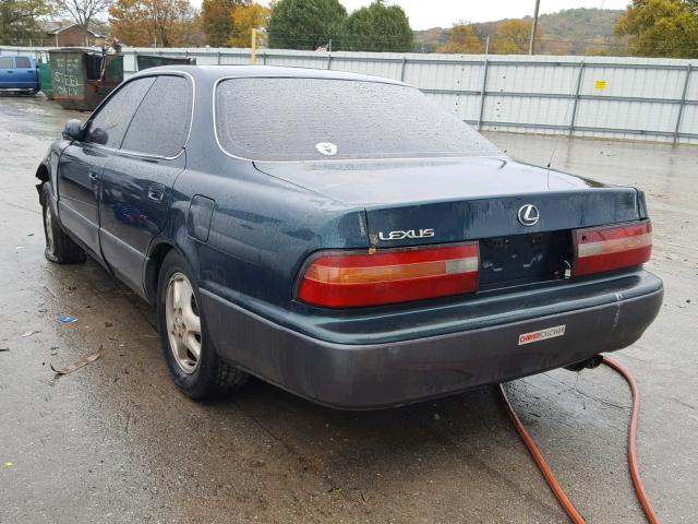 JT8BF12G8T0166955 - 1996 LEXUS ES 300 GREEN photo 3