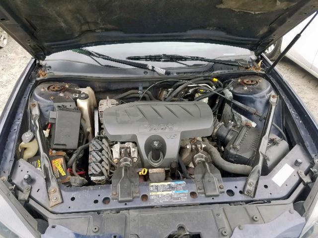 2G2WP552271207537 - 2007 PONTIAC GRAND PRIX BLUE photo 7