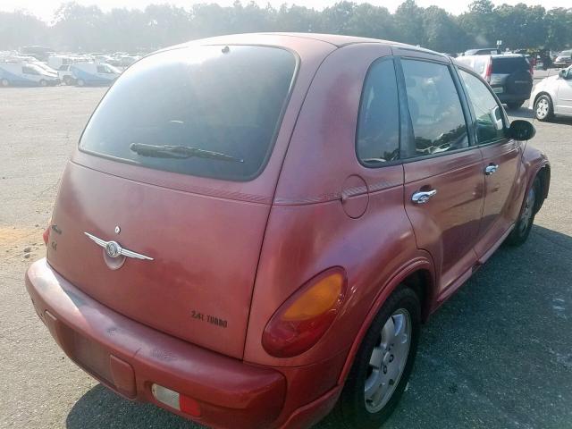 3C8FY78G13T519254 - 2003 CHRYSLER PT CRUISER RED photo 4