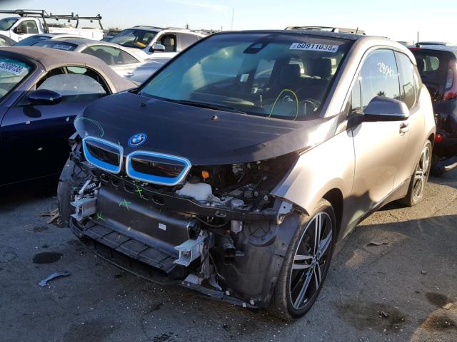 WBY1Z2C55EV286109 - 2014 BMW I3 BEV GRAY photo 2