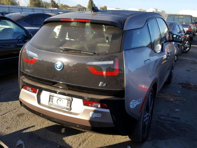 WBY1Z2C55EV286109 - 2014 BMW I3 BEV GRAY photo 4