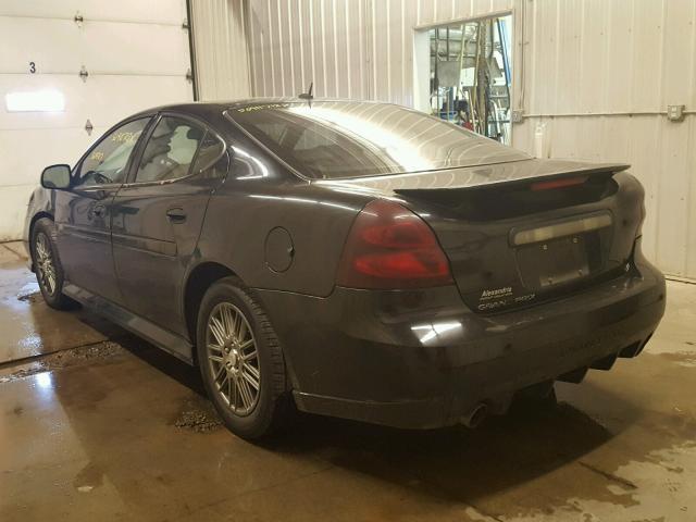 2G2WP582471174164 - 2007 PONTIAC GRAND PRIX BLACK photo 3