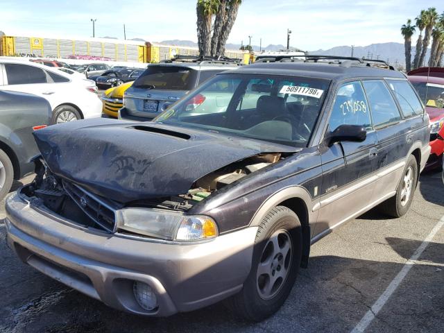 4S3BG6855X6601953 - 1999 SUBARU LEGACY OUT TWO TONE photo 2