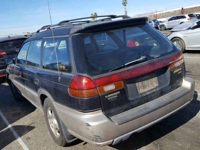 4S3BG6855X6601953 - 1999 SUBARU LEGACY OUT TWO TONE photo 3