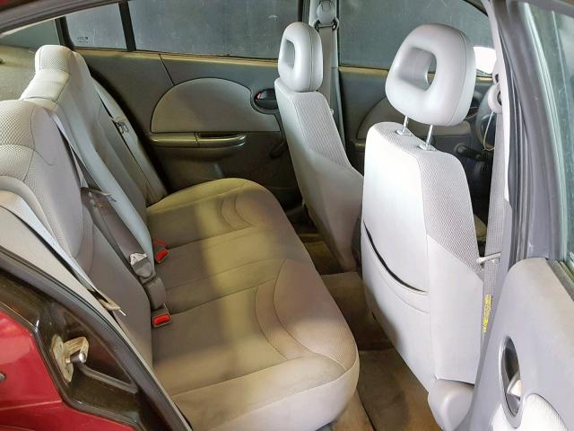 1G8AJ52F84Z121998 - 2004 SATURN ION LEVEL MAROON photo 6