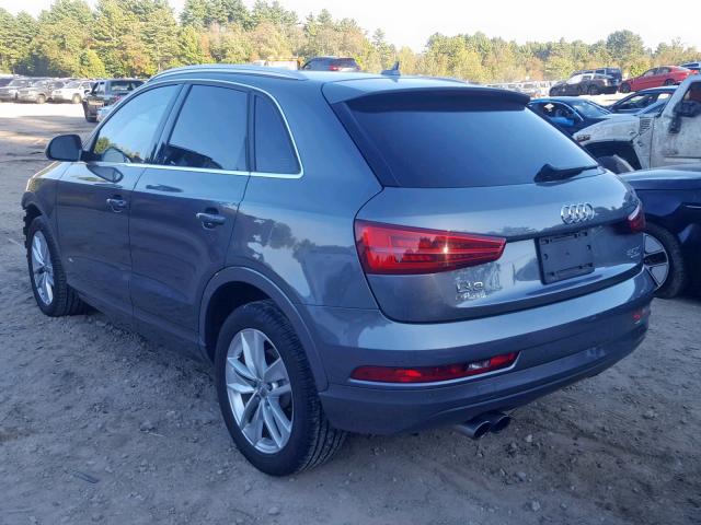 WA1JCCFS9HR011098 - 2017 AUDI Q3 PREMIUM GRAY photo 3