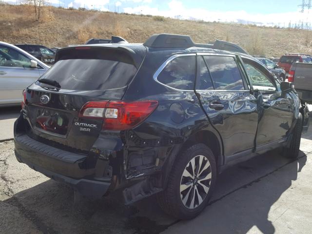 4S4BSENC3G3245835 - 2016 SUBARU OUTBACK 3. BLACK photo 4